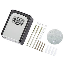 Diyife Key Lock Box, [Wall Mounted] Combination Key Safe Storage Lock Box for for Home Garage School Spare House Keys, Medium