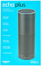 Echo Plus – With built-in smart home hub, Black