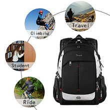 Large Laptop Backpack,Extra Large Travel Laptop Backpacks with USB Charging Port for Men Women,TSA Friendly Water Resistant Big Business College School Computer Bookbag Fit 17-inch Notebook,Black